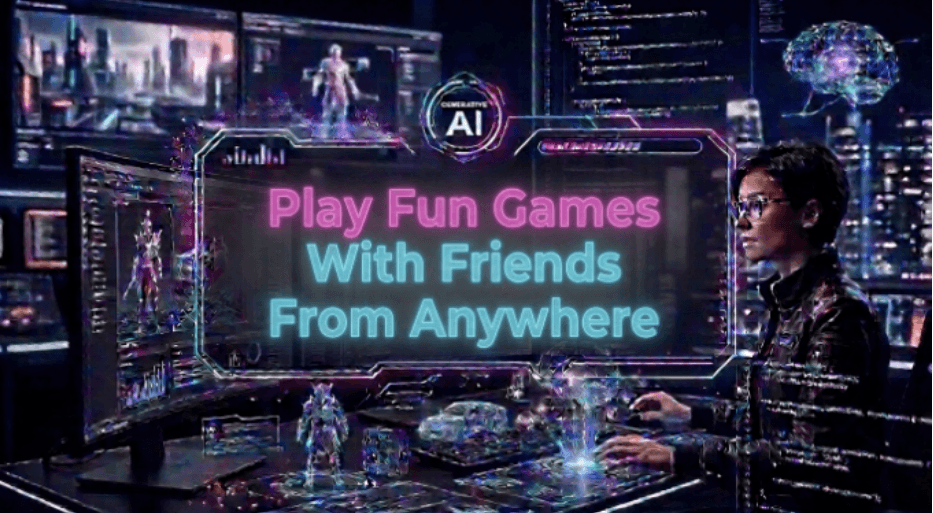 Play Fun Games With Friends From Anywhere
